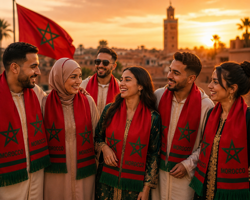 Morocco 2026 FIFA World Cup Fan Scarf