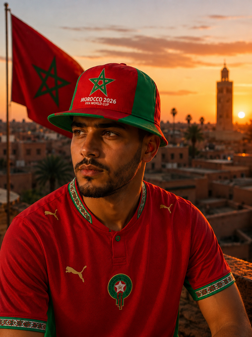 Morocco 2026 FIFA World Cup Fan Hat