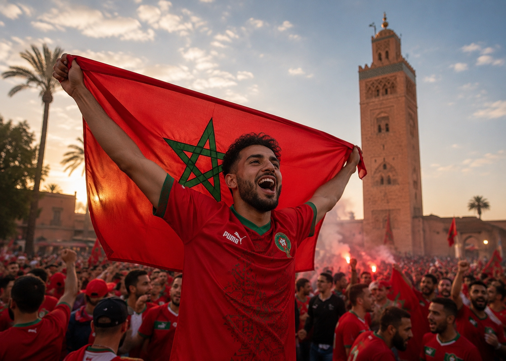 Morocco 2026 FIFA World Cup Flag